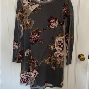 Long sleeve T-Shirt dress